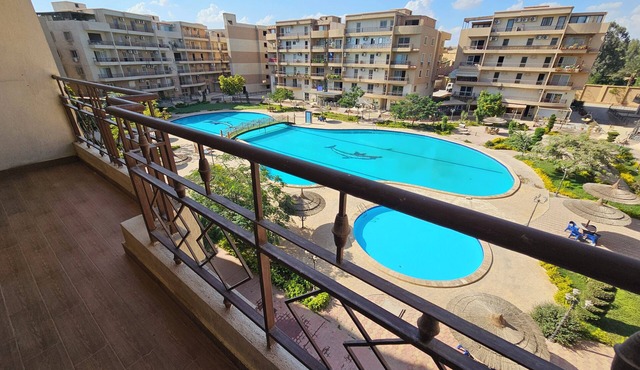 Marvelous 2-bedroom apartment with AC in vibrant Giza in Giza