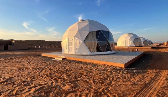 Modern desert gate resort