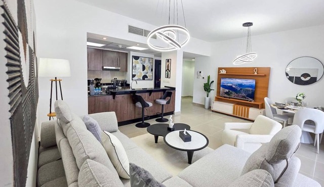 Modern Escape | 1BR Home in Al Reef Downtown