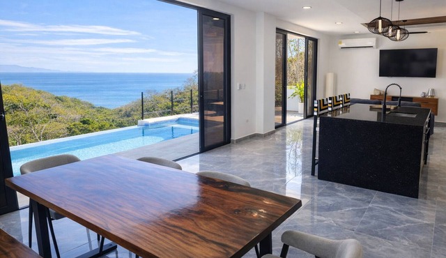 Modern Ocean View Home with Infinity Pool - 1 Min to Town