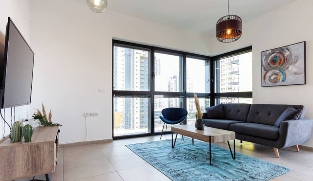Modern Tower Apt w/Spectacular Sea View | Mamad