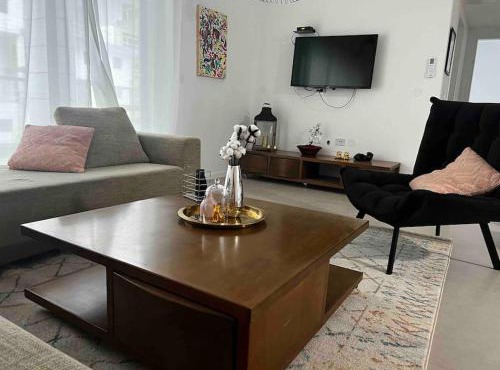 New apt with a big balcony at karmei gat