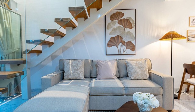 Oasis Bldg 3 G06 · Your Oasis Awaits: New 2BR Duplex with POOL