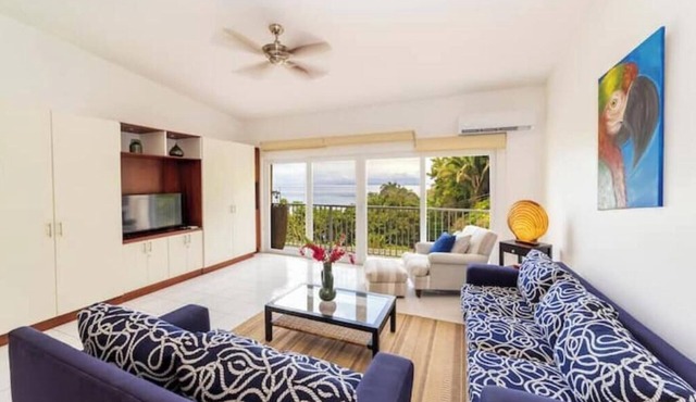 Oceanview Playa Blanca Apartment with Infinity Pool & Private Beach Access