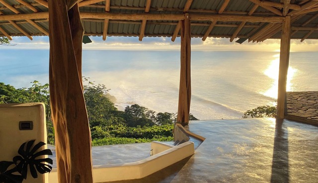 Peaceful 2-Bedroom Villa with Breathtaking Ocean and Jungle Views