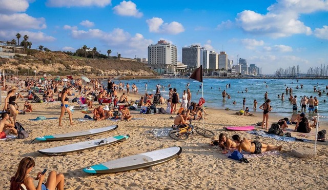 Penthouse 6 Personnes Kikar Netanya 500 Mètres de la Plage
