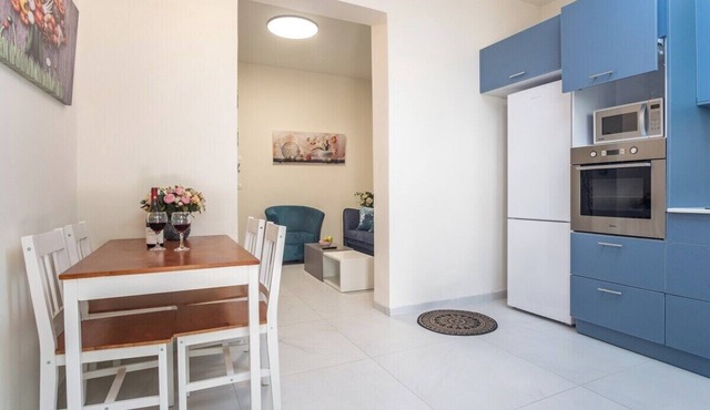 PORT CITY HAIFA - 1 Bdrm Apt NEAR BEACH #2