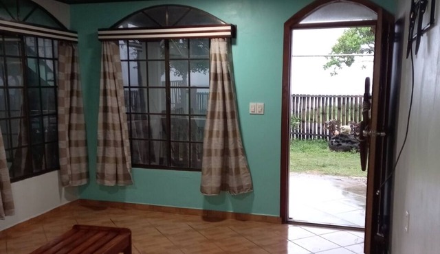 Romantic one bedroom furnished apartment steps away from the Caribbean Ocean.
