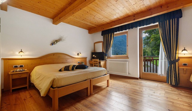 Room 'Camera Quadrupla N 1' with Mountain View, Shared Garden and Wi-Fi in Caderzone Terme