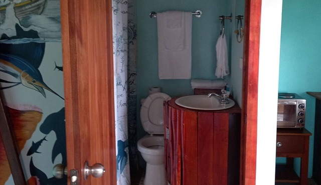 Salty Air: Ocean View Studio perfect for a couple wanting a romantic getaway.