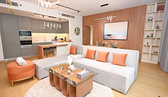 Seaside 1BR Retreat w/Pool & Gym in Saadiyat