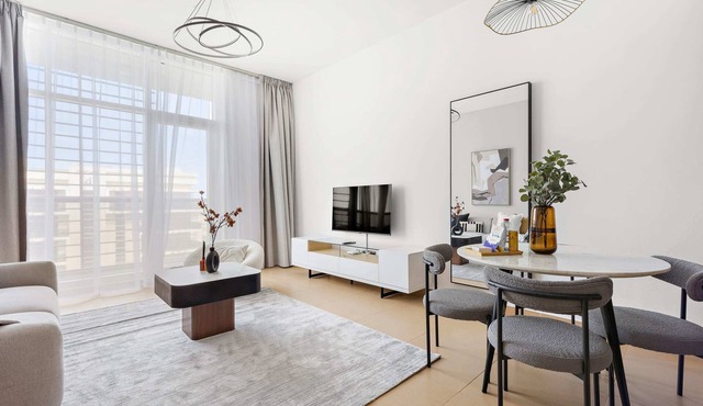 Silkhaus 1BR | Orchid in Al Rayyana | Balcony