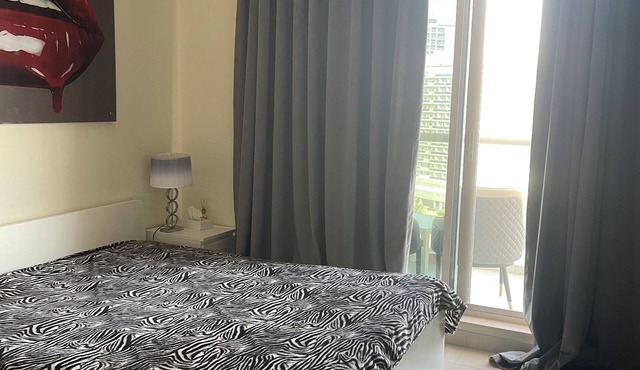 Skyline view. Dubai SportCity from 65 USD Parking included