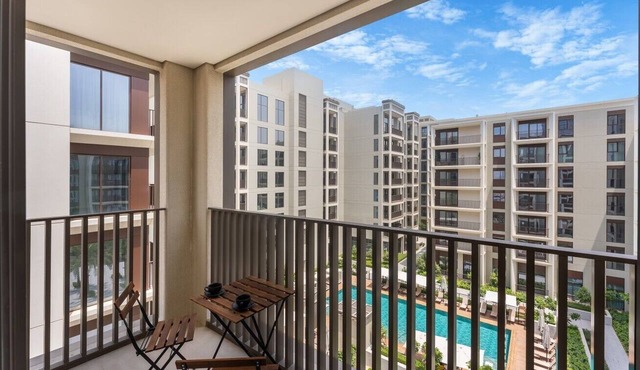 Sleek 3 Bed in Creek Harbour l Private Lagoon, Gym