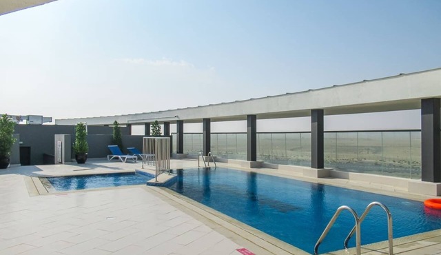 Spacious 2BR Apartment near DWC Airport