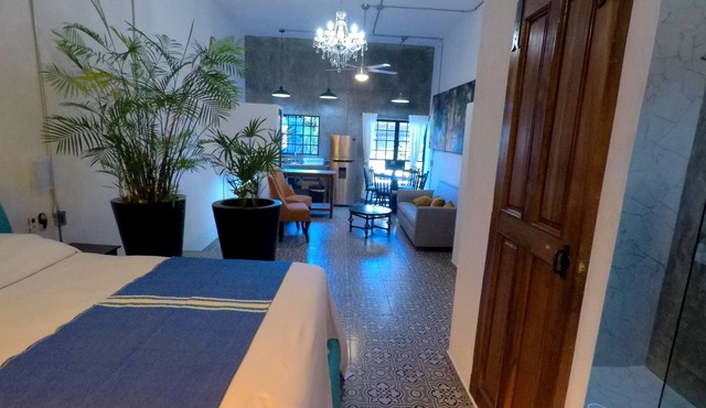 Spacious studio- Casa Tres Lunas # 2 in 5 de Diciembre