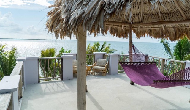 Spectacular Ocean Views Cabana w/Private Roof Patio - A/C Included in Dangriga