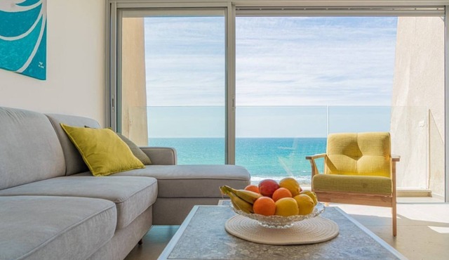 Stunning Beachfront Apartment With Epic Sea Views