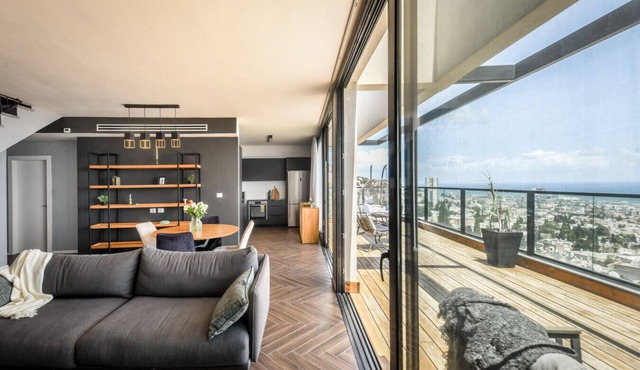 Stunning Haifa Bay Views Penthouse by Sea N' Rent