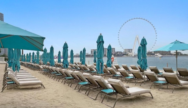 Stylish 1BR Apartment in JBR with Beach Access & Dubai Marina Views