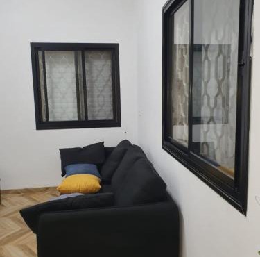 Stylish apartment with furniture