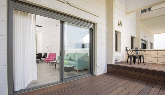 Stylish Garden Apartment near Akhziv Beach