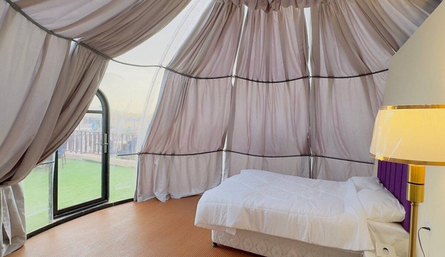 Sunset Desert Safari With Glamping