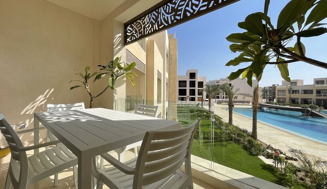 Superior apartment in El Gouna Mangroovy with private beach and 6 large pools in El Gouna