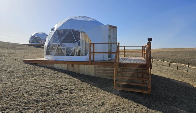 The Wheat Grass Dome in Redcliff