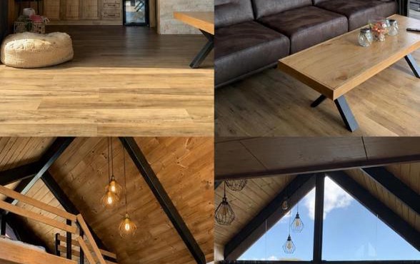 The wooden house