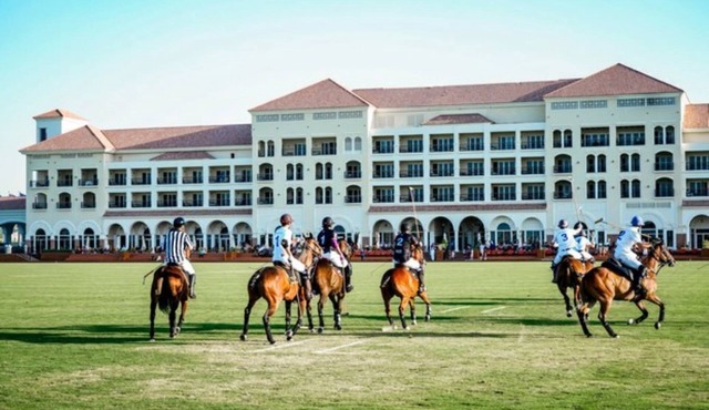 This Dubai polo resort is the epitome of opulence and 5-star accommodations