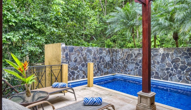 Tranquil private jungle Villa