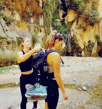 - Trekking from Dana to Petra