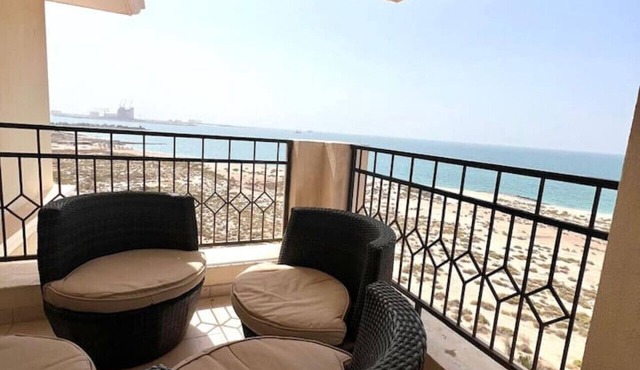 Two Bed Room Apartment with Balcony and sea view