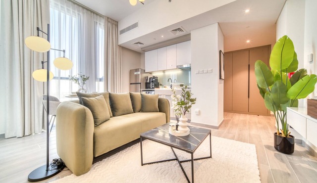 Upscale Studio at Mesk 1 Midtown Dubai Production City by Deluxe Holiday Homes