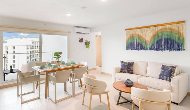 Upstay: Chic Condo w Pool, Patio & Stunning Views