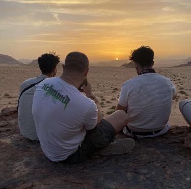 Wadi Rum 5-hour tour with sunset or morning, overnight stay with two meals and a Bedouin tent with a private bathroom Prices are for two people