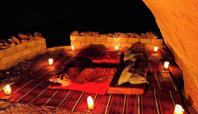 Wadi rum full day adventure with cave experience