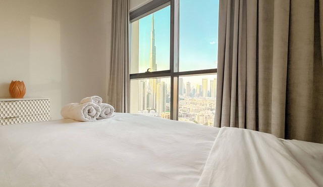 Zinnia Luxury 2BHK Bellevue Burj Khalifa View