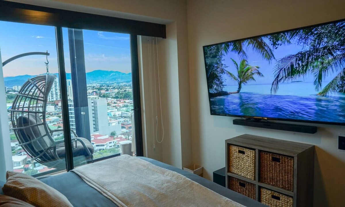 Mata Redonda Apartment | @SmartMobilis Luxury Villa for Long Stays & Medical Tourism Balcony,Pool & Gym