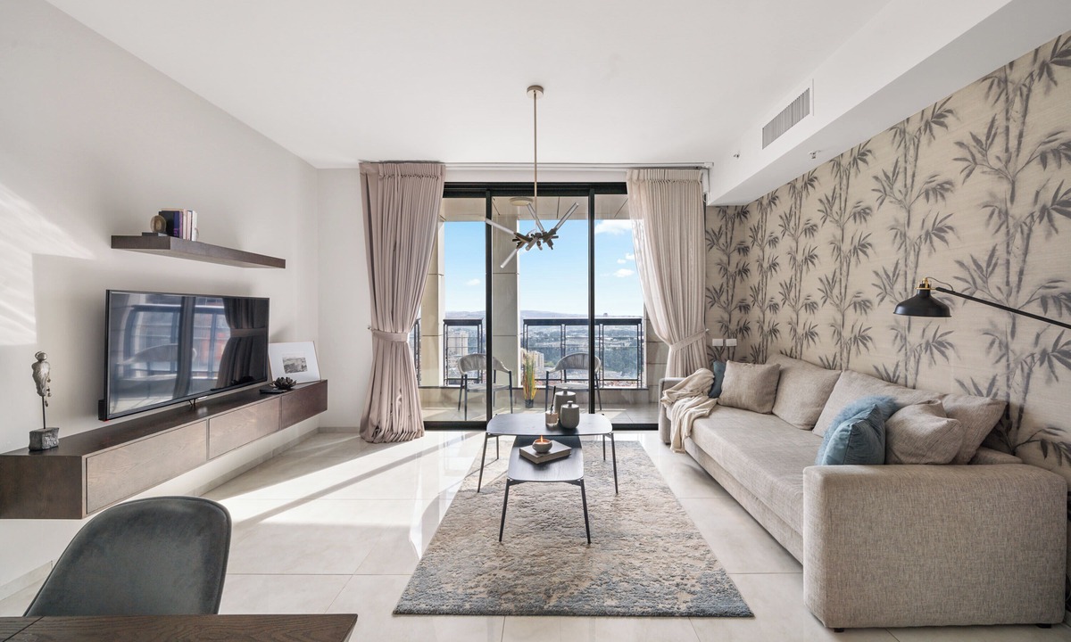 Nachlaot Apartment | JTower - Magical 2BR Parking with amazing view, city center