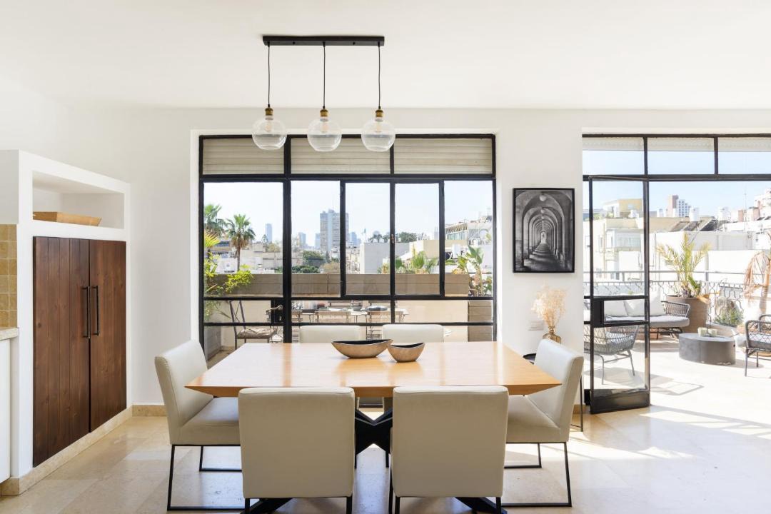 Tel Aviv Apartment | Mamad Duplex 2 Terraces City Center By Feelhome