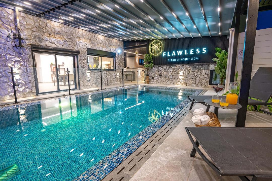 Dalton Apartment | פלואלס - וילת יוקרה עם 4 חדרי שינה ובריכה מחוממת וגקוזי