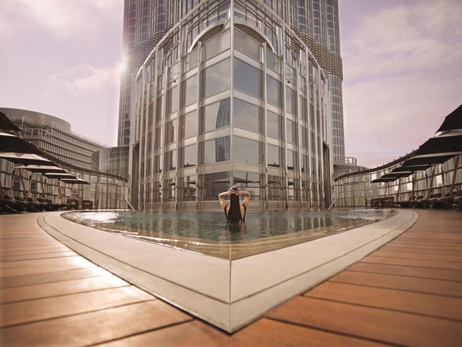 Photo of Buildings in Downtown Dubai