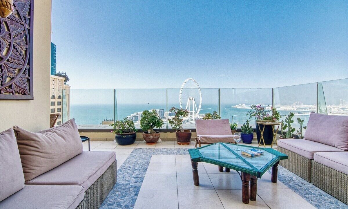Photo of Patio Balcony in Jumeirah Beach Residence