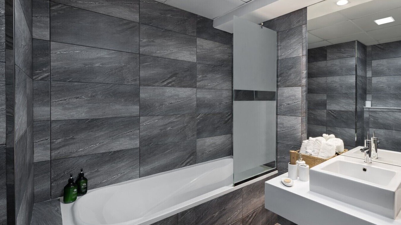 Photo of Bathroom in Trade Center