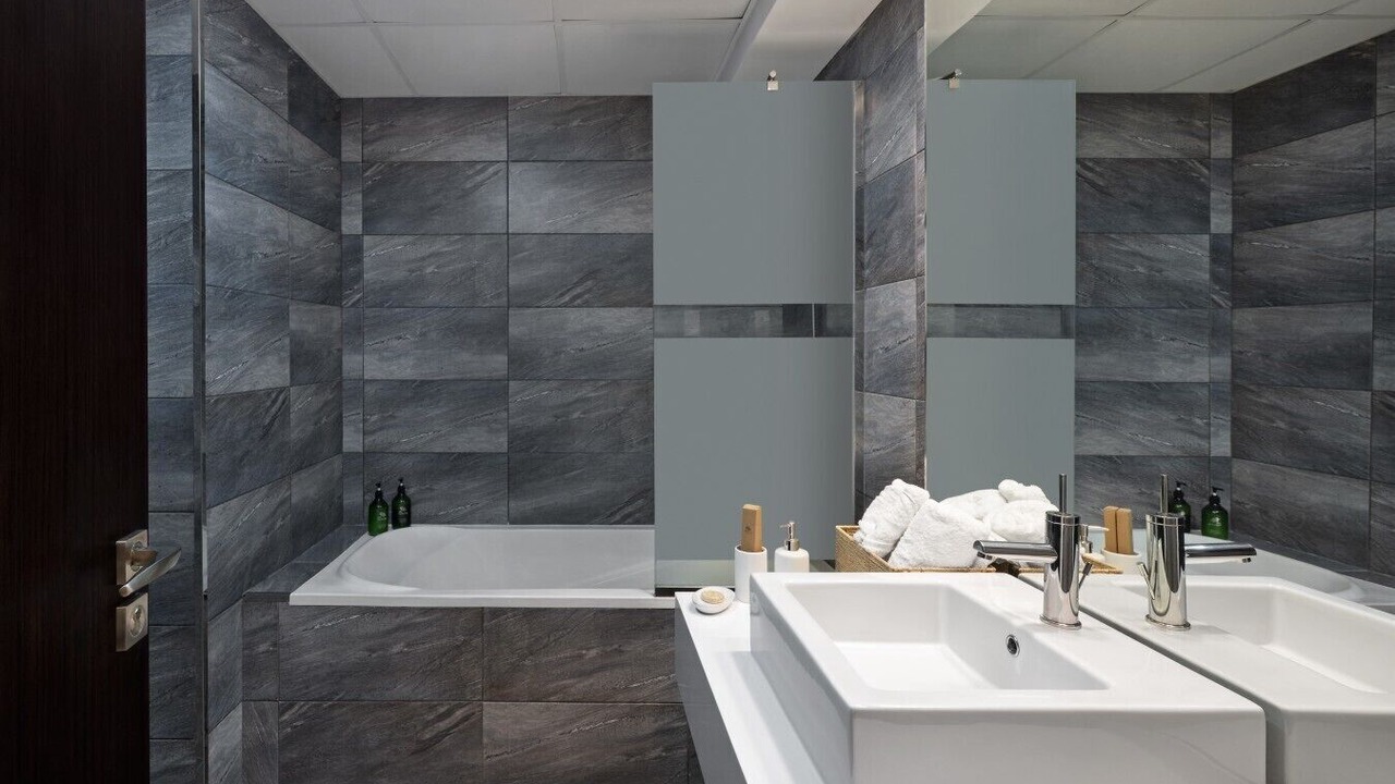 Photo of Bathroom in Trade Center