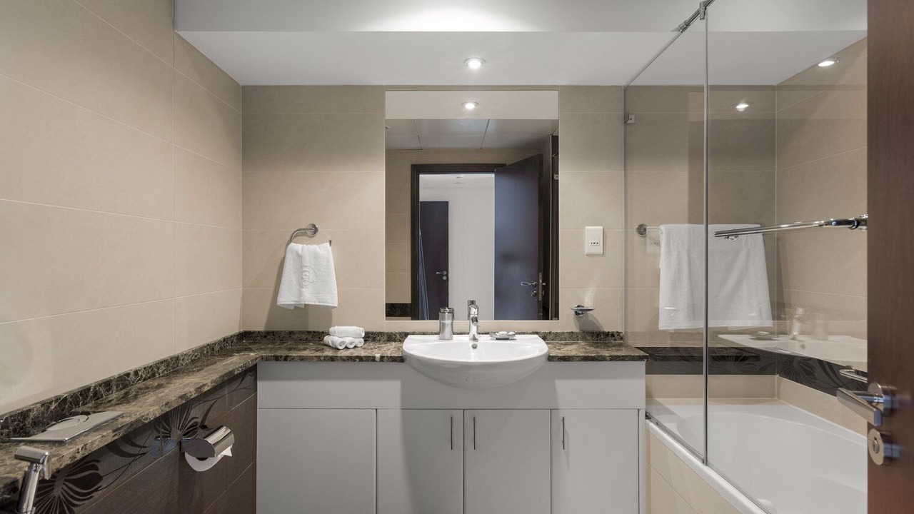 Photo of Bathroom in Trade Center