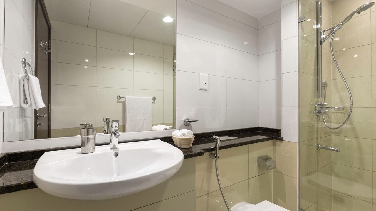 Photo of Bathroom in Trade Center