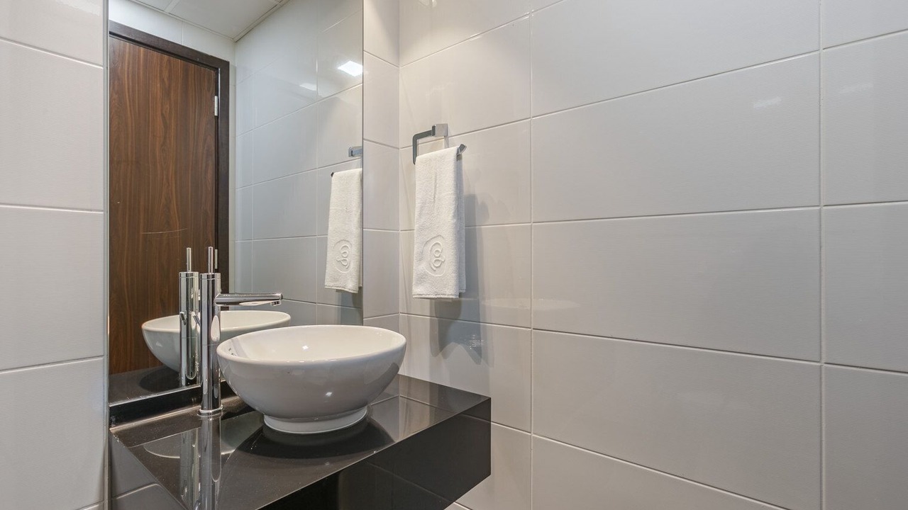 Photo of Bathroom in Trade Center